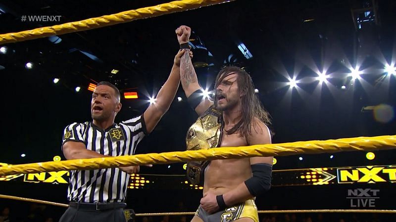 Is this the last time we see Adam Cole as the NXT Champion?