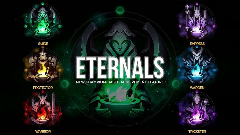 Unique Eternals provide exciting stat trackers