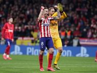 Atletico Madrid beat defending champions Liverpool in the first leg