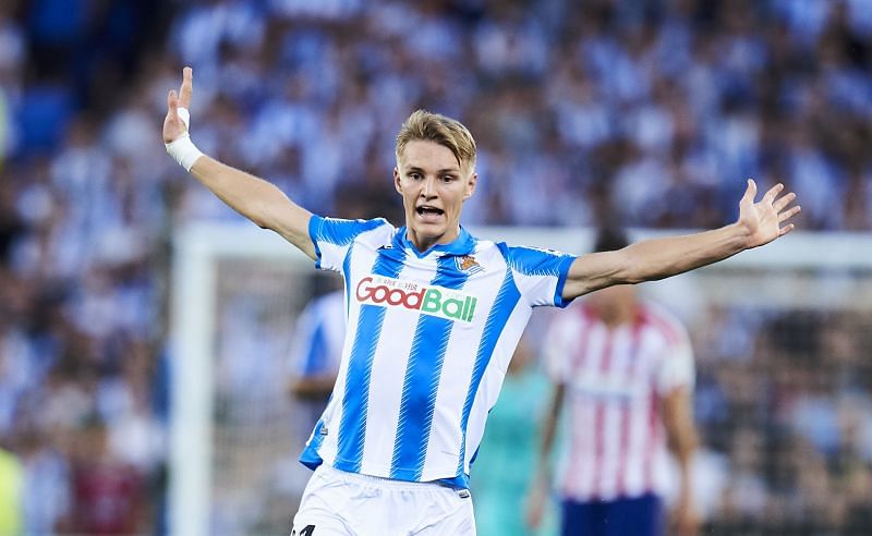 Martin &Oslash;degaard has been in immaculate form for Real Sociedad