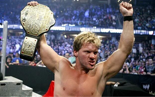 Jericho with the World title