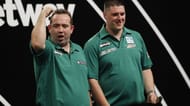 Brendan Dolan (left) paved the way for current Northern Ireland stars like Daryl Gurney (right).