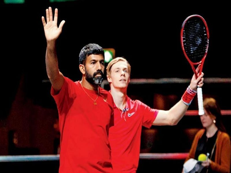 Rohan Bopanna and Denis Shapovalov