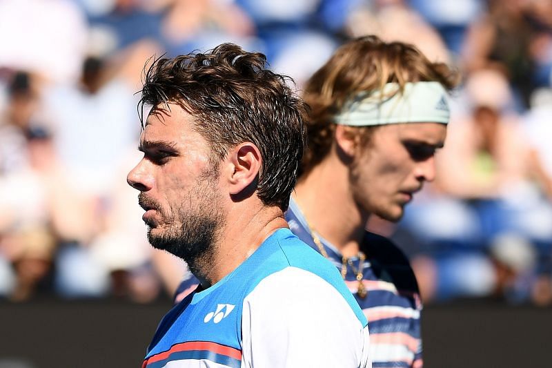 Stan Wawrinka (left) moves up the rankings