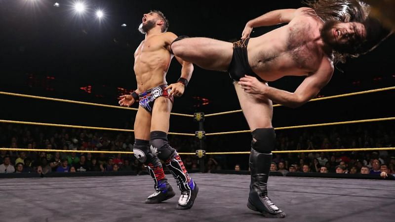 Grimes put on a good show against an NXT veteran