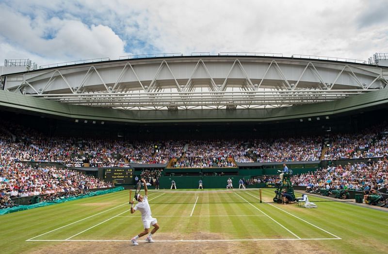 Roger Federer at Wimbledon