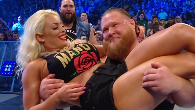 Otis and Mandy Rose are involved in a storyline on SmackDown