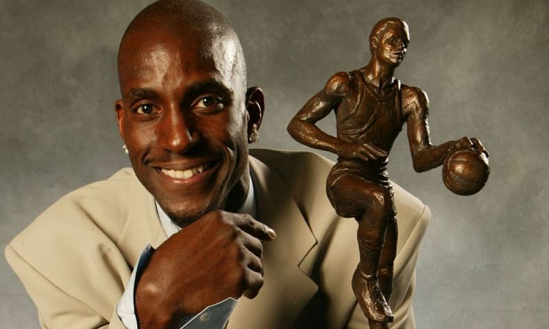 Kevin Garnett played for the Minnesota Timberwolves when he won the MVP