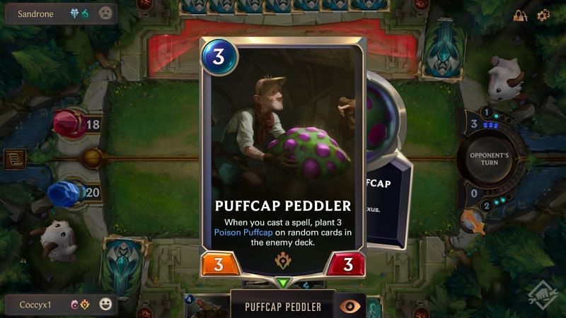 Puffcap Peddlers can fill your opponents deck with nothing but mushrooms in an instant
