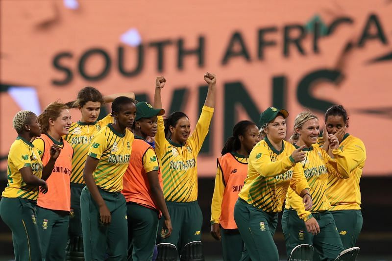 South Africa completed their first-ever win over England in T20 World Cups