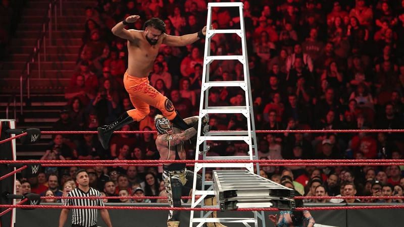 It wouldn&#039;t be the first ladder match of Andrade&#039;s US Title reign.