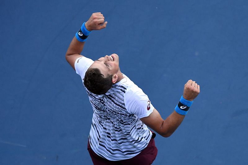 An injury-ridden season saw Vasek Pospisil fall out of the top 100 in the world rankings.