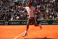 Federer at last year's French Open