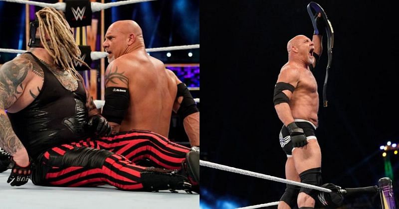 Goldberg vs. The Fiend.