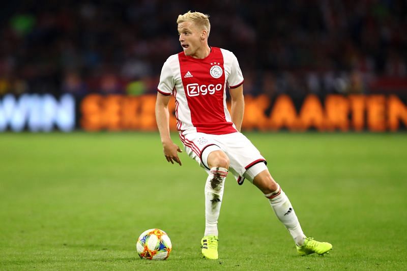 Donny van de Beek has 10 goals and 10 assists in all competitions this season