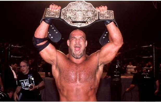 Goldberg: Defeated the immortal Hollywood Hulk Hogan to win the WCW World Championship