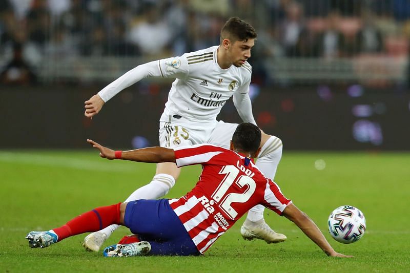 Federico Valverde was tenacious in the middle