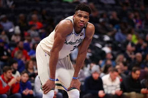 Giannis Antetokounmpo and the Milwaukee Bucks travel to Washington to take on the Wizards