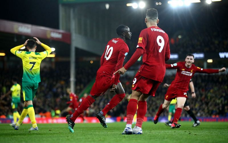 Sadio Mane&#039;s winning goal meant that Liverpool are just five matches away from clinching the PL title