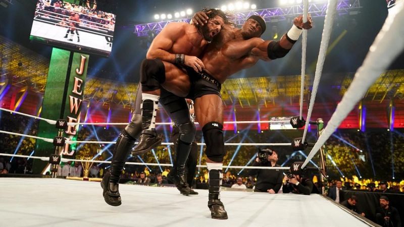 Seth Rollins and Bobby Lashley