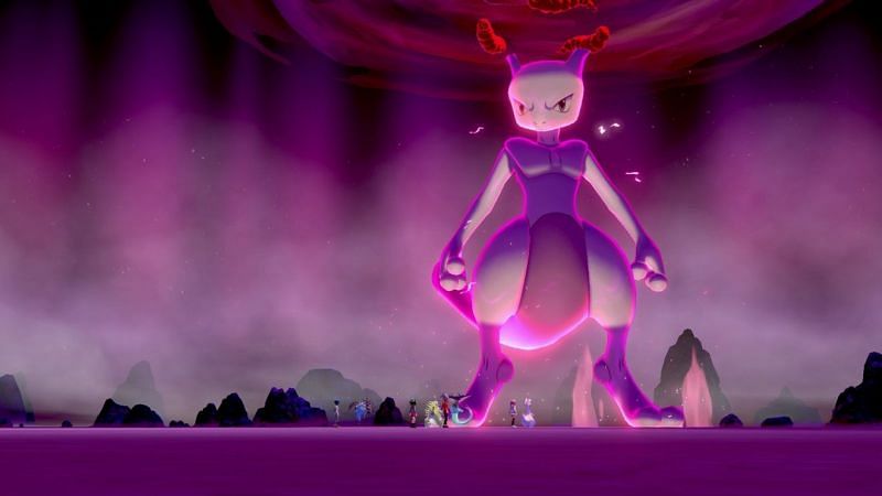 Image result for mewtwo pokemon sword and shield max raid