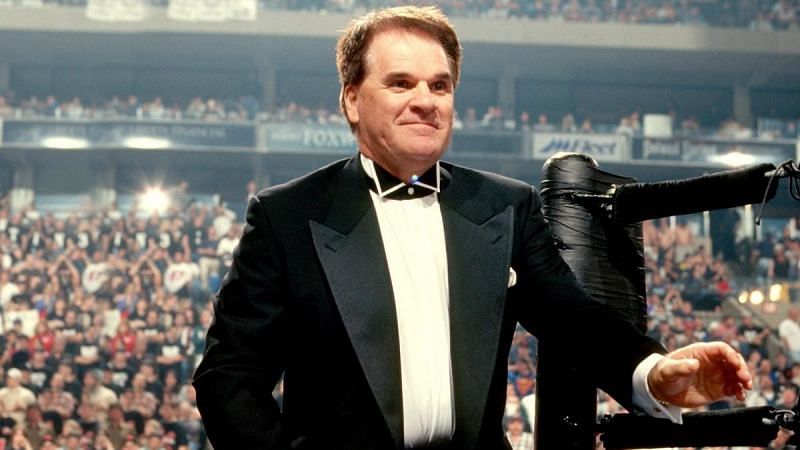 WWE&#039;s first celebrity Hall of Fame inductee, Pete Rose