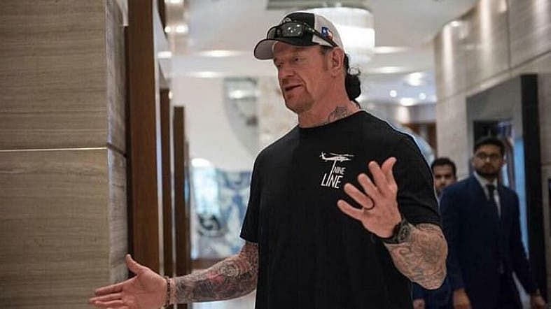 The Undertaker was at the Performance Center this past week