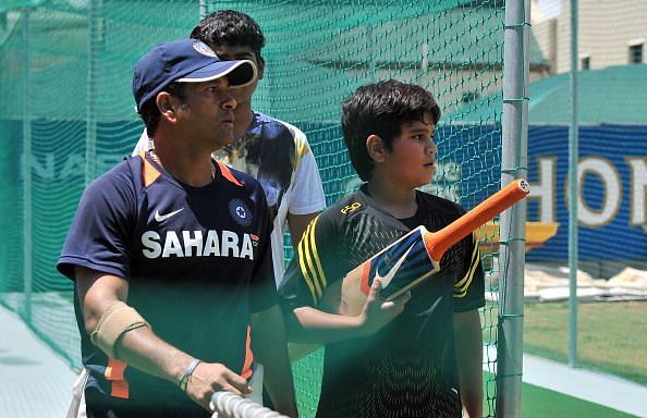 Sachin and Arjun Tendulkar