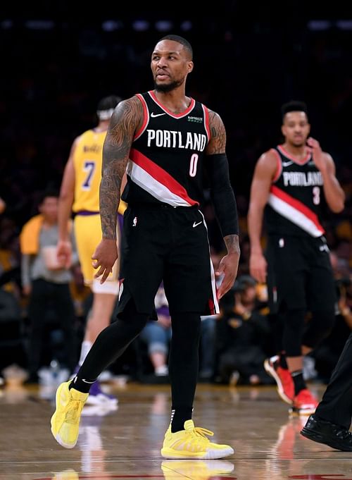 Portland Trail Blazers v Los Angeles Lakers