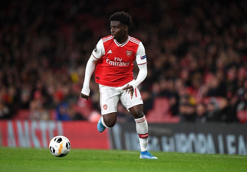 Bukayo Saka has been impressive as Arsenal&#039;s left-back in recent games