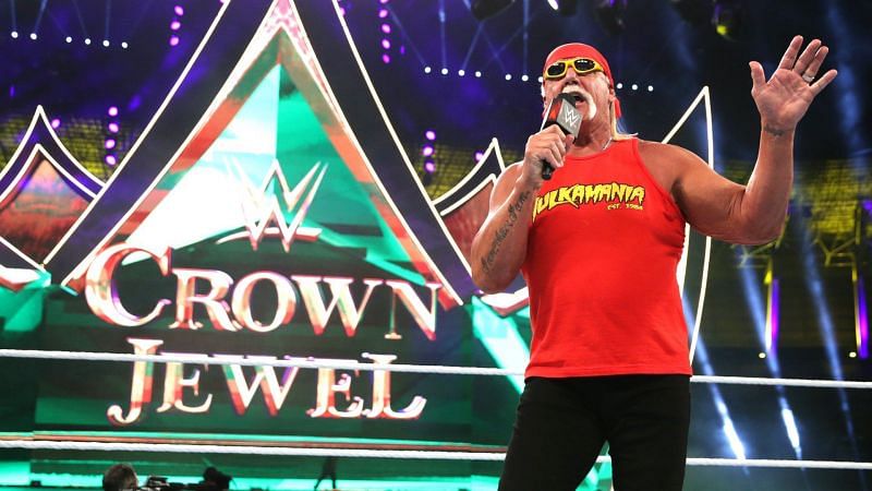 Hulk Hogan at Crown Jewel 