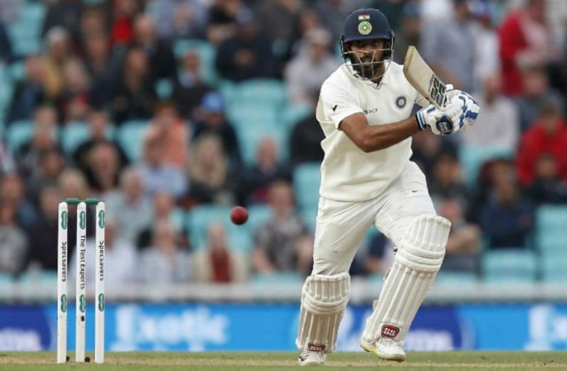 Vihari hit a hundred in the practice game against New Zealand XI