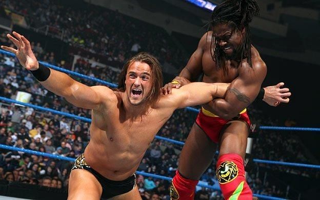 Drew McIntyre took the Intercontinental Championship from Kingston right after he won it