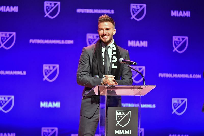  David Beckham announces his new team in Miami