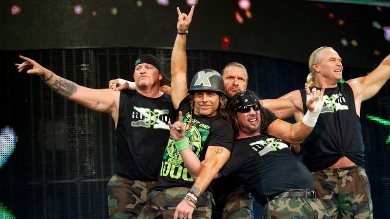 D -Generation X during the RAW 1000 show