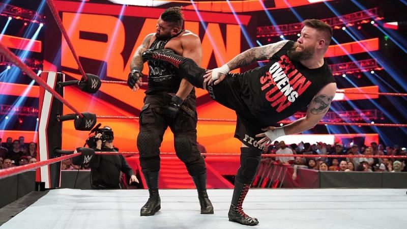 Kevin Owens had to do it on his own