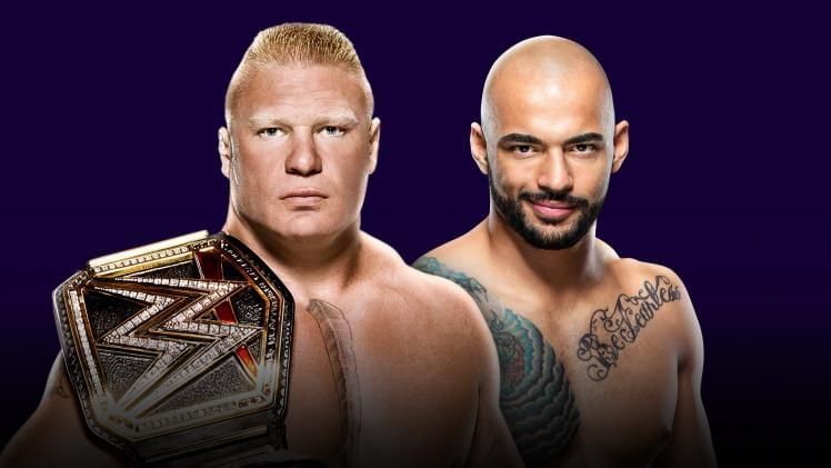 Lesnar vs. Ricochet for the WWE Championship