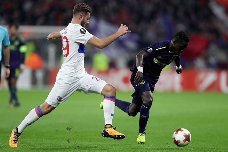 Tousart in action for Lyon