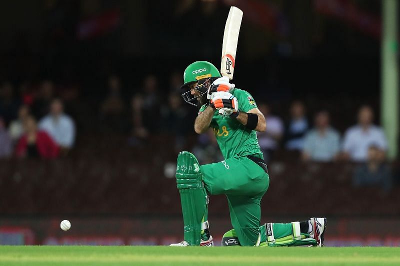 Glenn Maxwell during BBL Final - Sydney Sixers v Melbourne Stars