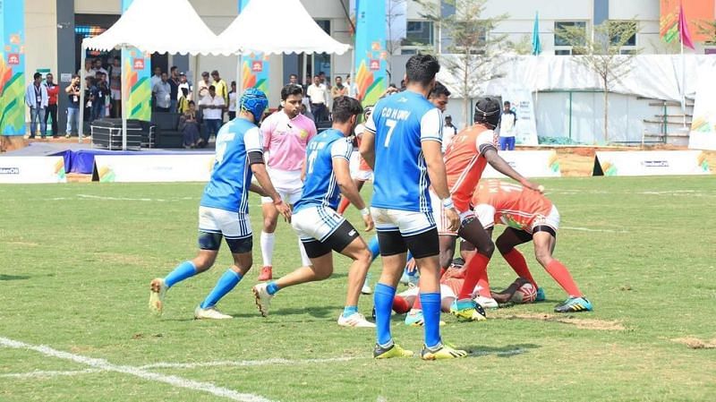 The Rugby competition culminated at the Khelo India University Games 2020 today