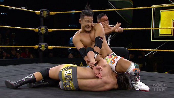 Kushida had Cole on the ropes for most of the match