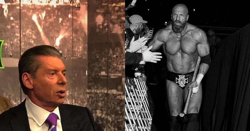 Vince McMahon and Triple H.