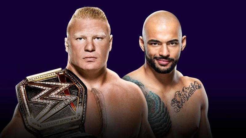 Brock Lesnar will defend the WWE Title against Ricochet at Super ShowDown