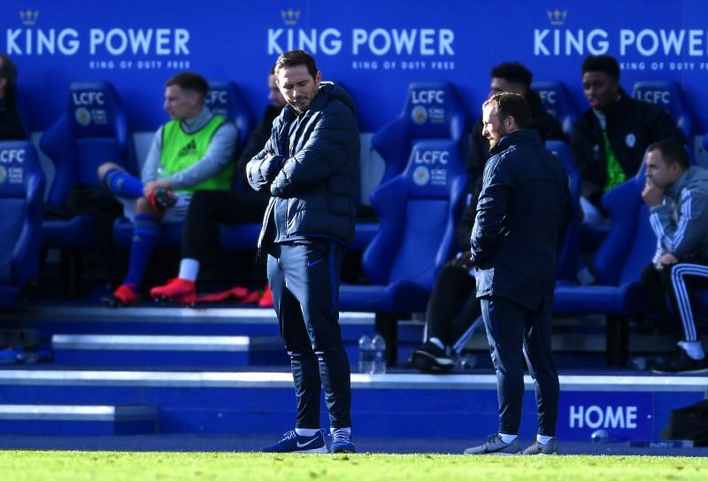 Frank Lampard was disappointed once again as Chelsea failed to gather all 3 point against the Foxes
