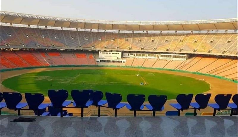 Motera Stadium. (Photo source: Twitter)