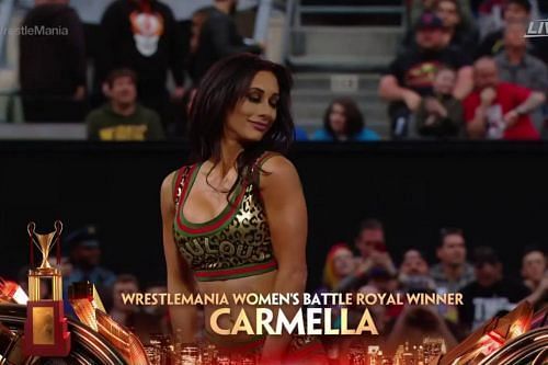 Carmella might enter this match once again