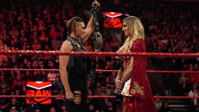 Rhea Ripley and Charlotte Flair are athletes par excellence