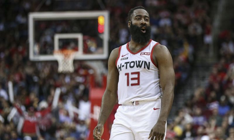 James Harden will be looking to have an impressive outing against the Boston Celtics