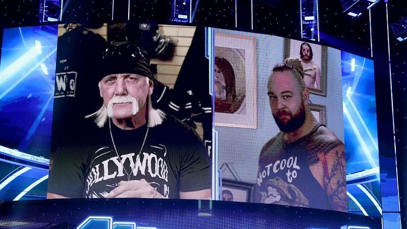 Wyatt felt comfortable in his segment with Hulk Hogan