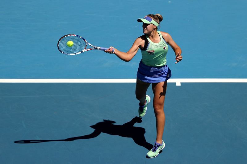 2020 Australian Open Champion Sofia Kenin might face the runner up Garbine Muguruza in the third round.